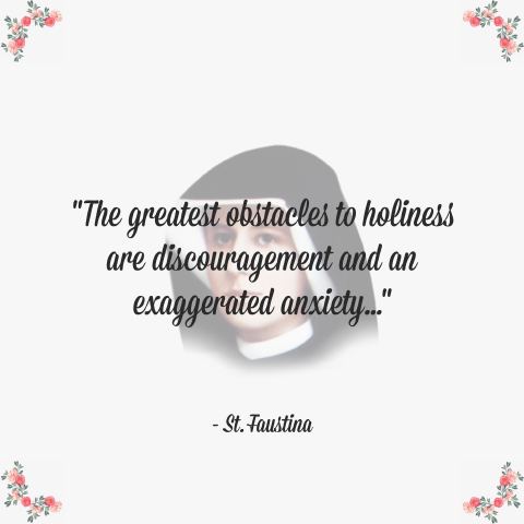 Citation de sainte Faustine