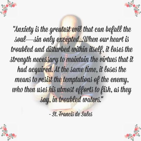 Citation de saint François de Sales