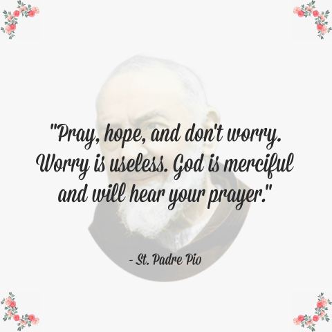 Citation de Padre Pio