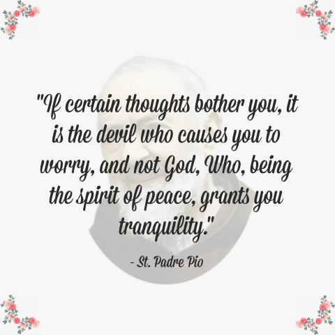 Citation de Padre Pio
