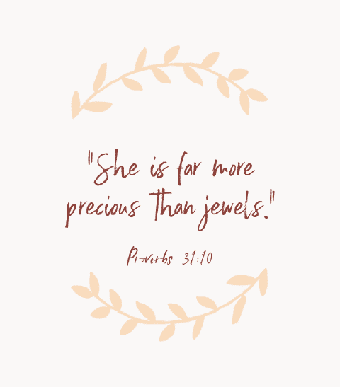 « Elle a bien plus de valeur que les perles. » — Proverbes 31:10